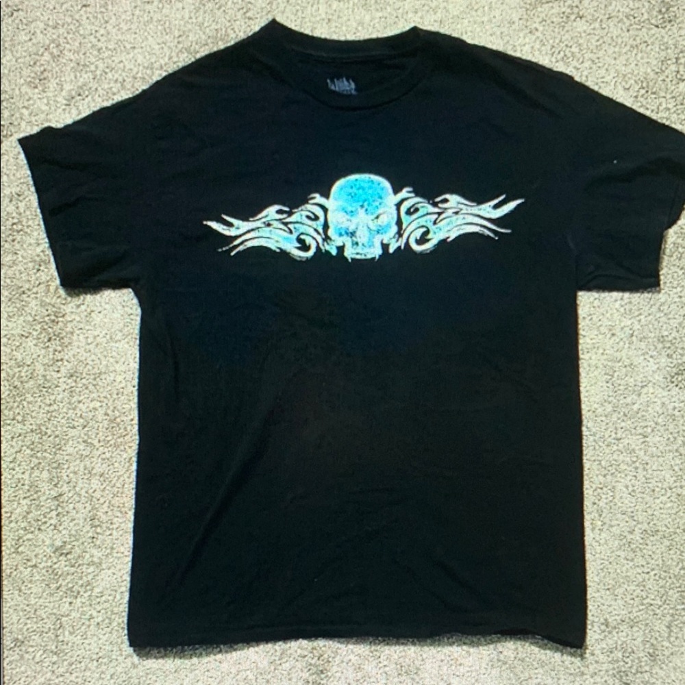 Empyre Black and Blue Short Sleeve Tee